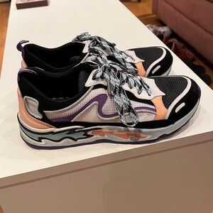 Sandro flame sneakers